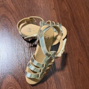 GAP Metallic Gold Kids Sandals